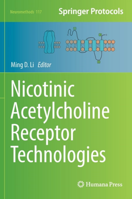 Book cover of: Nicotinic Acetylcholine Receptor Technologies. By: Ming D. Li