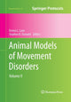Book cover of: Animal Models of Movement Disorders. By: Emma L. Lane