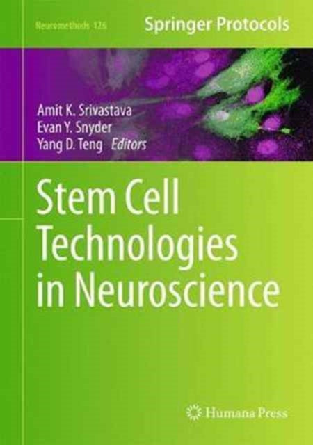Book cover of: Stem Cell Technologies in Neuroscience. By: Amit K. Srivastava