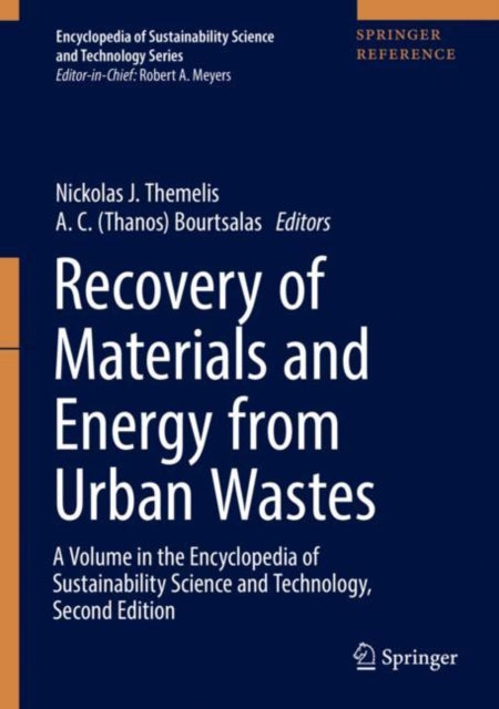 Book cover of: Recovery of Materials and Energy from Urban Wastes. By: Nickolas J. Themelis