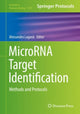 Book cover of: MicroRNA Target Identification. By: Alessandro Laganà