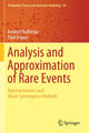 Book cover of: Analysis and Approximation of Rare Events. By: Amarjit Budhiraja
