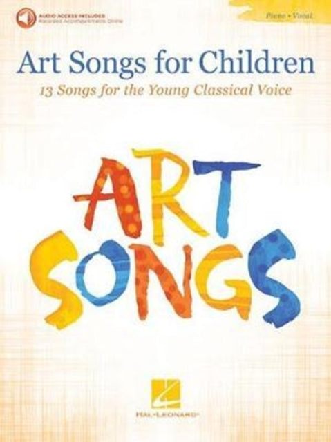 Book cover of: Art Songs For Children
