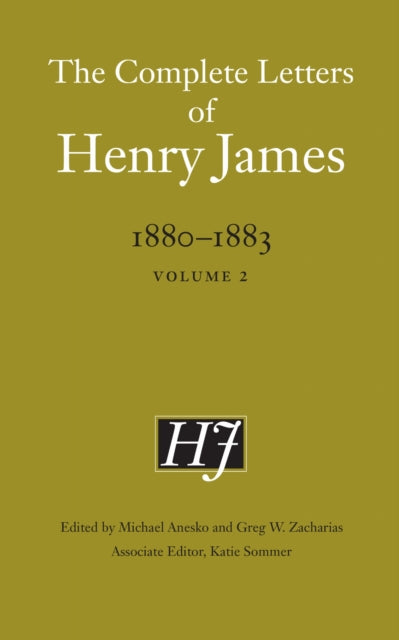 Book cover of: Complete Letters of Henry James, 1880–1883. By: Henry James