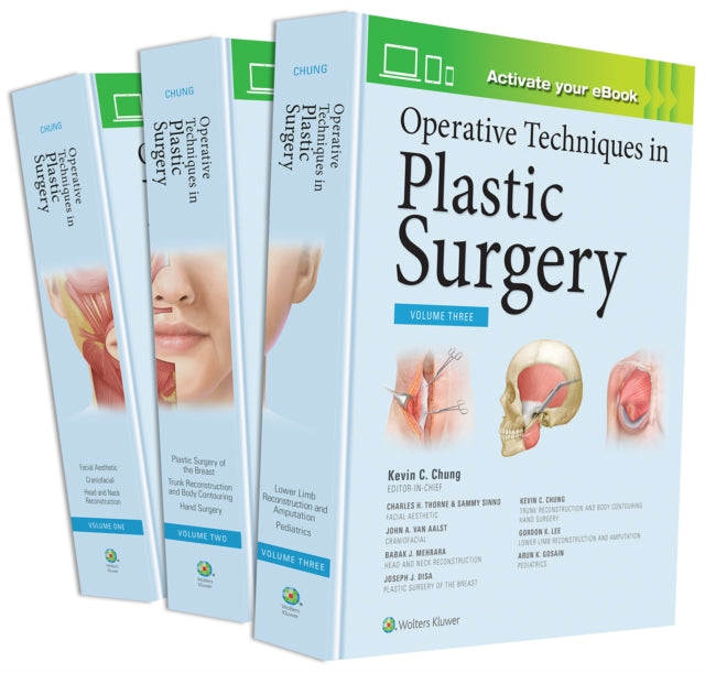 Book cover of: Operative Techniques in Plastic Surgery. By: Kevin C Chung MD  MS