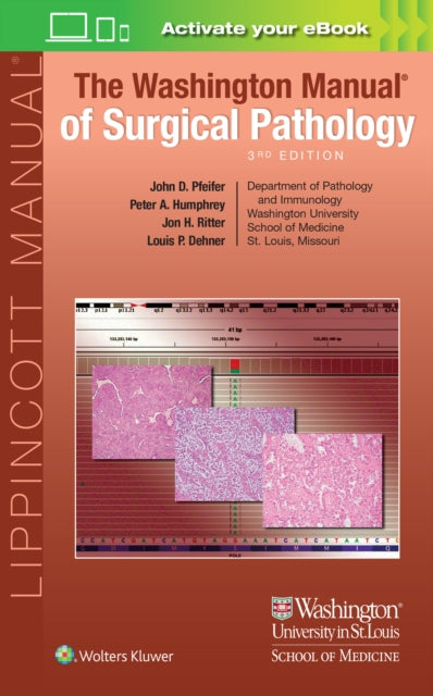 Book cover of: Washington Manual of Surgical Pathology. By: John D. Pfeifer MD  PhD