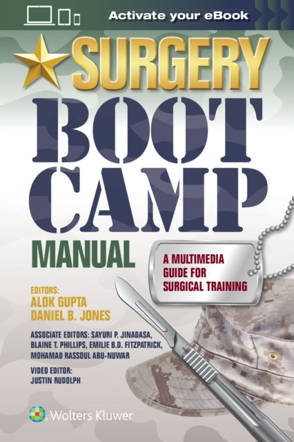 Book cover of: Surgery Boot Camp Manual. By: Alok Gupta