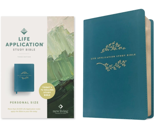 Book cover of: NLT Life Application Study Bible, Third Edition, Teal