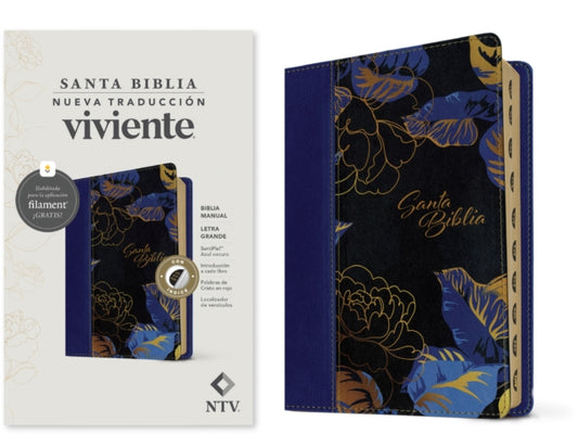 Book cover of: Biblia Manual NTV, Letra Grande Con Filament