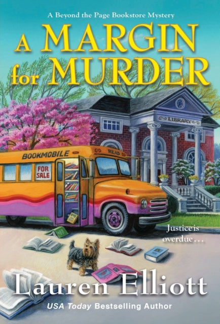 Book cover of: Margin for Murder. By: Lauren Elliott