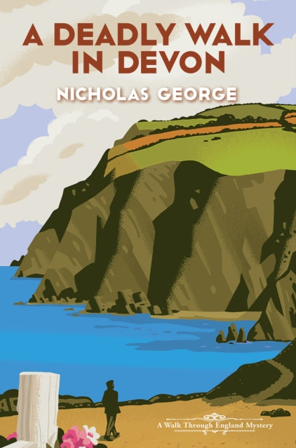 Book cover of: Deadly Walk in Devon. By: Nicholas George