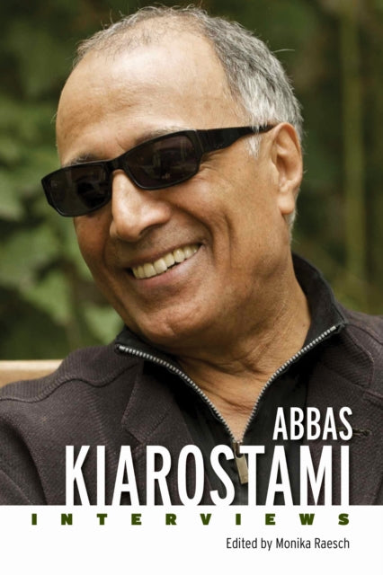 Book cover of: Abbas Kiarostami. By: Monika Raesch