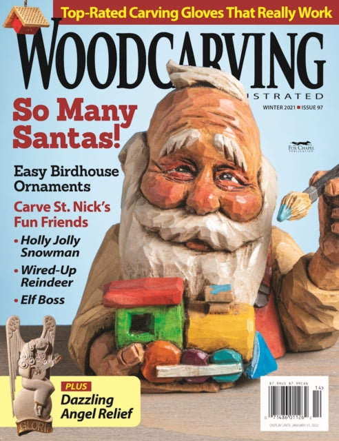Book cover of: Woodcarving Illustrated Issue 97 Winter 2021