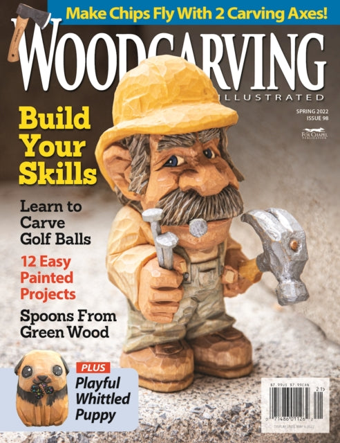 Book cover of: Woodcarving Illustrated Issue 98 Spring 2022