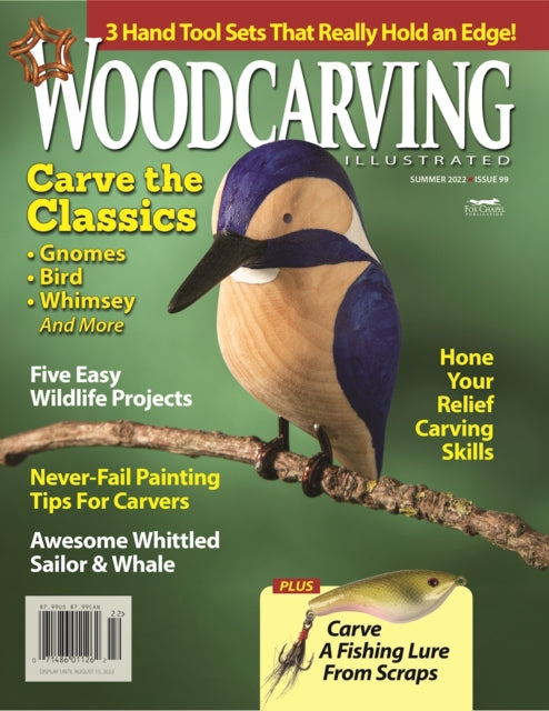 Book cover of: Woodcarving Illustrated Issue 99 Summer 2022