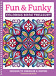 Book cover of: Fun & Funky Coloring Book Treasury. By: Thaneeya McArdle