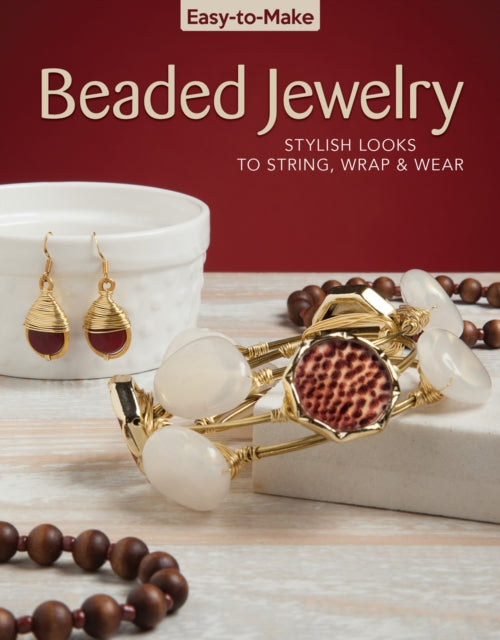 Book cover of: Easy-to-Make Beaded Jewelry. By: Kristine Regan Daniel