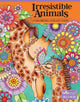 Book cover of: Hello Angel Irresistible Animals Coloring Collection. By: Angelea Van Dam