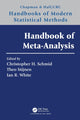 Book cover of: Handbook of Meta-Analysis. By: Christopher H. Schmid