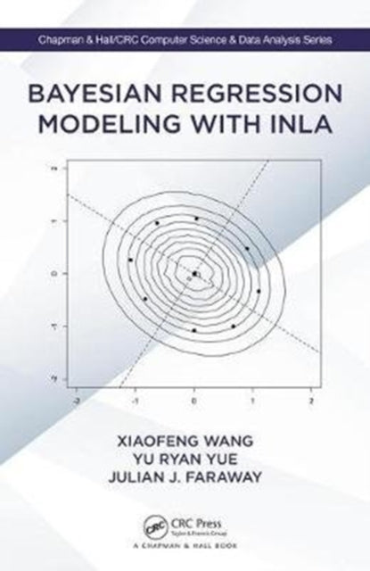 Book cover of: Bayesian Regression Modeling with INLA. By: Xiaofeng Wang