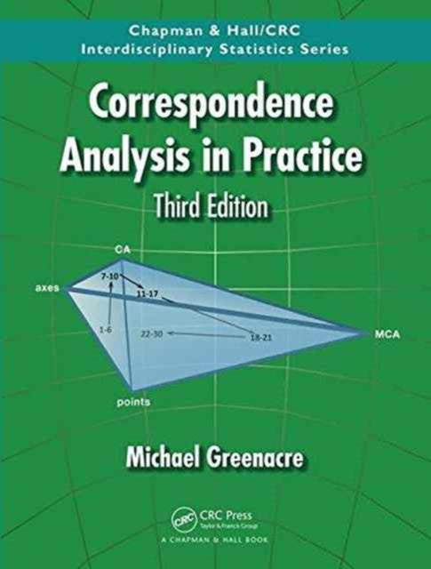 Book cover of: Correspondence Analysis in Practice. By: Michael Greenacre
