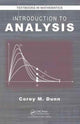 Book cover of: Introduction to Analysis. By: Corey M. Dunn