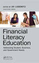 Book cover of: Financial Literacy Education. By: Jay Liebowitz