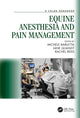 Book cover of: Equine Anesthesia and Pain Management. By: Jane Quandt