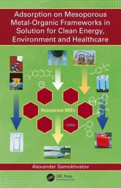Book cover of: Adsorption on Mesoporous Metal-Organic Frameworks in Solution for Clean Energy, Environment and Healthcare. By: Alexander Samokhvalov