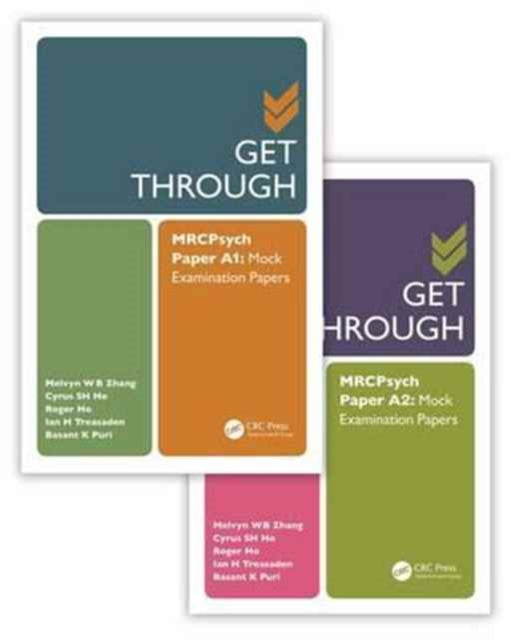 Book cover of: Get Through MRCPsych Paper A. By: Melvyn W. B. Zhang