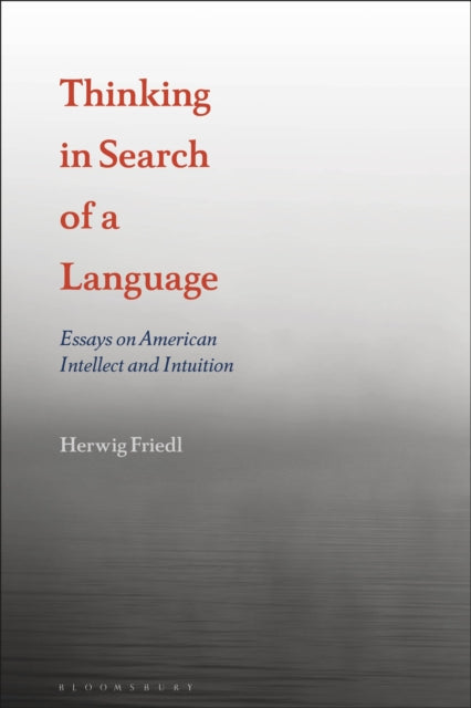 Book cover of: Thinking in Search of a Language. By: Herwig Friedl