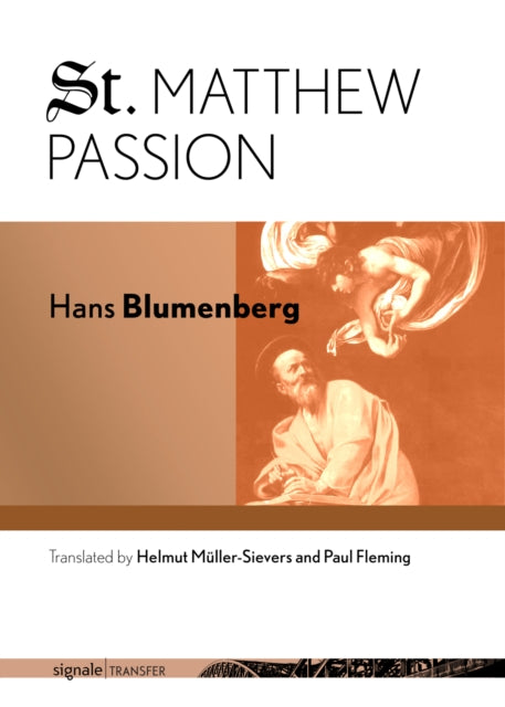 Book cover of: St. Matthew Passion. By: Hans Blumenberg