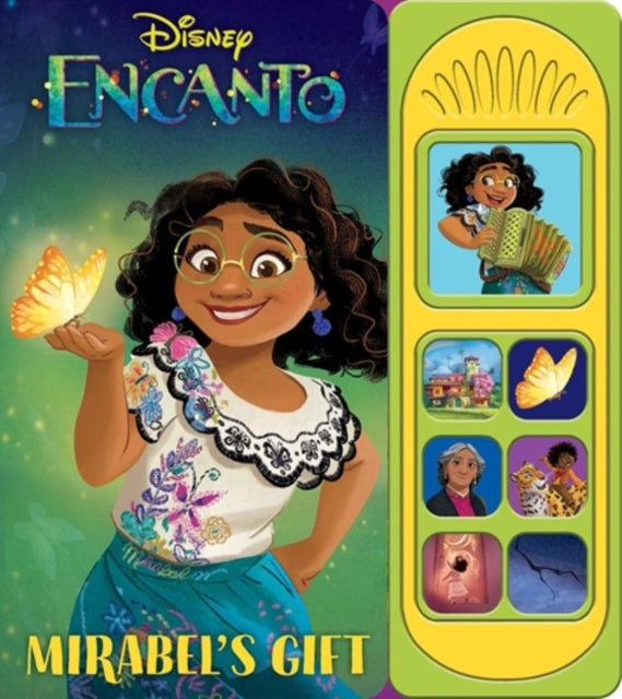 Book cover of: Disney Encanto: Mirabel's Gift Sound Book. By: Walt Disney Pictures Staff