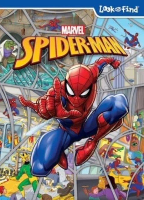 Book cover of: Spider-Man Look and Find Midi. By: PI Kids