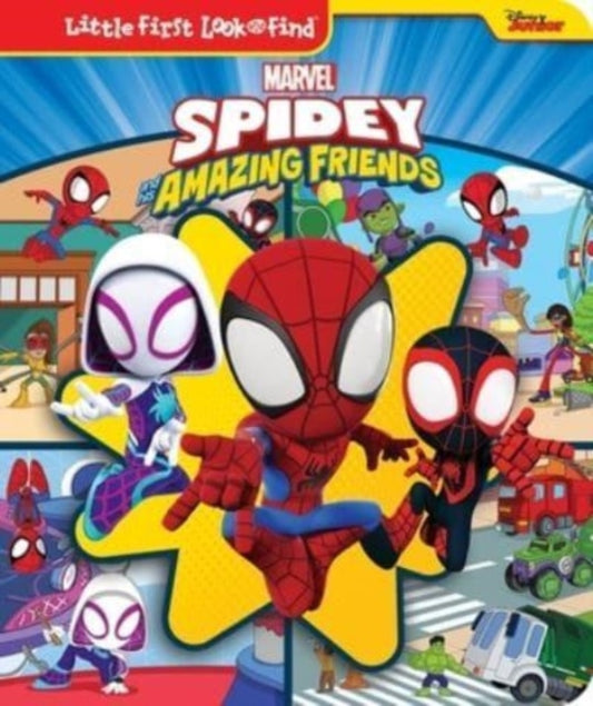 Disney Junior Marvel Spidey Little First Look And Find 9781503771758 PI Kids