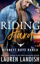 Book cover of: Riding Hard. By: Lauren Landish