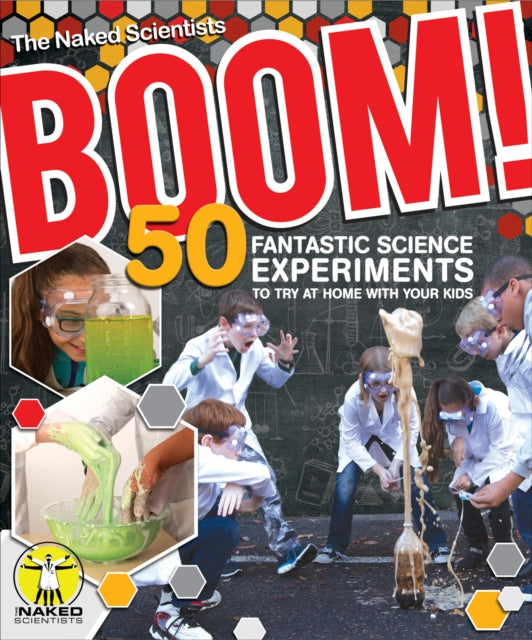 Book cover of: Boom! 50 Fantastic Science Experiments to Try at Home with Your Kids (PB). By: Chris Smith