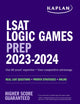 Book cover of: LSAT Logic Games Prep 2023: Real LSAT Questions + Proven Strategies + Online. By: Kaplan Test Prep
