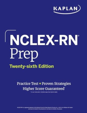NCLEX-RN Prep, Twenty-sixth Edition (2025): Includes 1 Full Length Practice Test + Proven Strategies