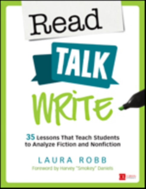 Book cover of: Read, Talk, Write. By: Laura J. Robb