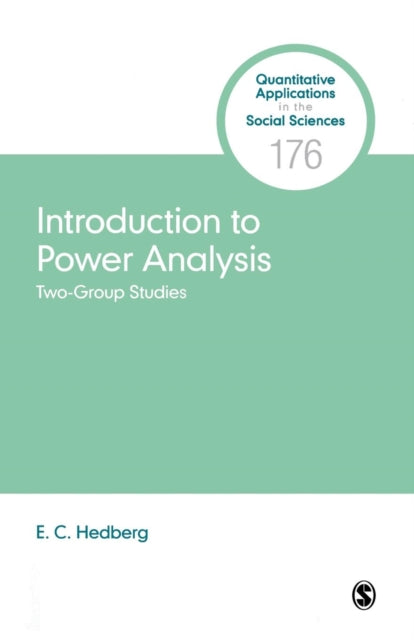 Book cover of: Introduction to Power Analysis. By: E. C. Hedberg
