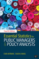 Book cover of: Essential Statistics for Public Managers and Policy Analysts. By: Evan M. Berman