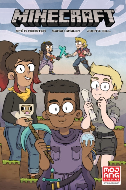 Book cover of: Minecraft Volume 1 (Graphic Novel)