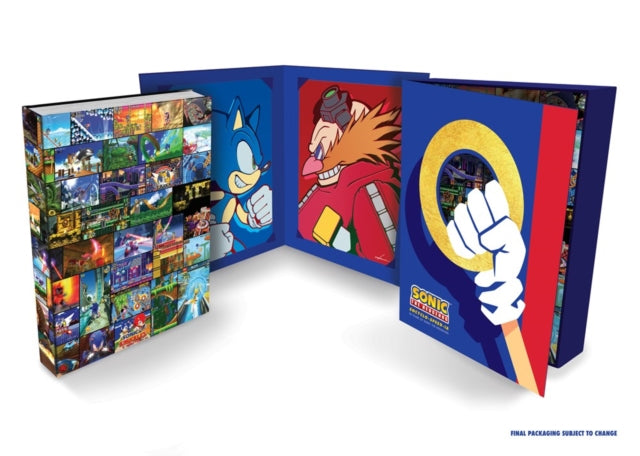 Book cover of: Sonic the Hedgehog Encyclo-speed-ia (Deluxe Edition). By: Ian Flynn