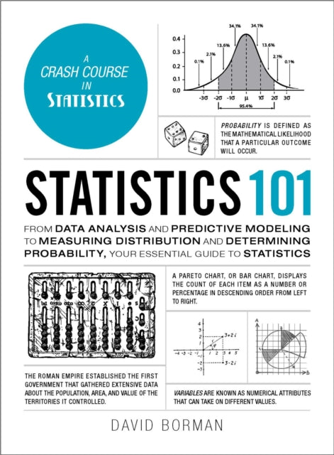 Book cover of: Statistics 101. By: David Borman