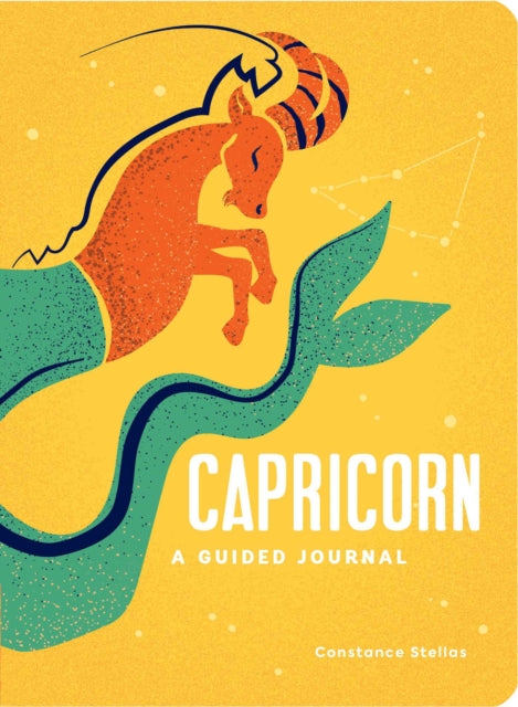Book cover of: Capricorn: A Guided Journal. By: Constance Stellas