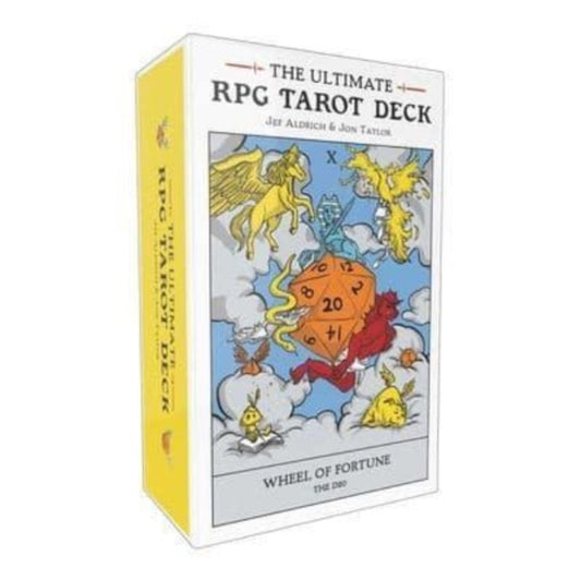 Book cover of: Ultimate RPG Tarot Deck. By: Jon Taylor