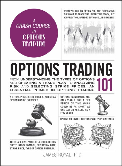 Book cover of: Options Trading 101. By: James Royal