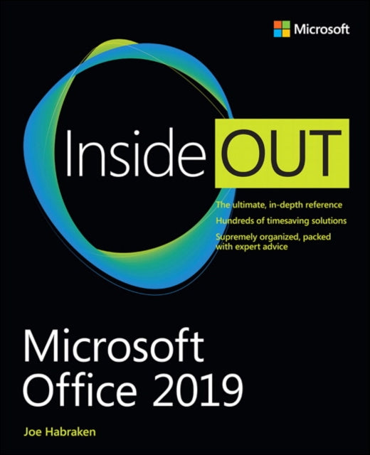 Book cover of: Microsoft Office 2019 Inside Out. By: Joe Habraken