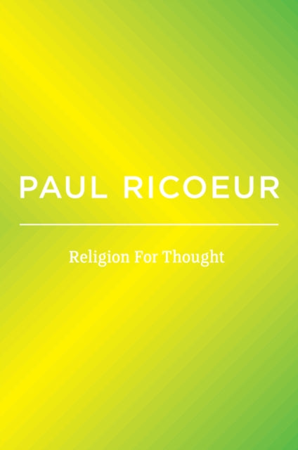 Book cover of: Religion For Thought